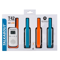 Motorola Walkie Talkie T42 - Quad Pack