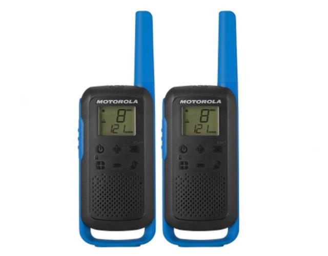 Motorola Walkie Talkie TLKR T62 Radio Twin Pack