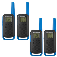 Motorola Walkie Talkie TLKR T62 Radio Quad Pack