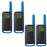 Motorola Walkie Talkie TLKR T62 Radio Quad Pack