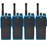 Entel DT982 Atex IIC Non Display UHF Two Way Radio - Quad pack