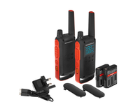 Motorola Walkie Talkie T82 - Twin Pack