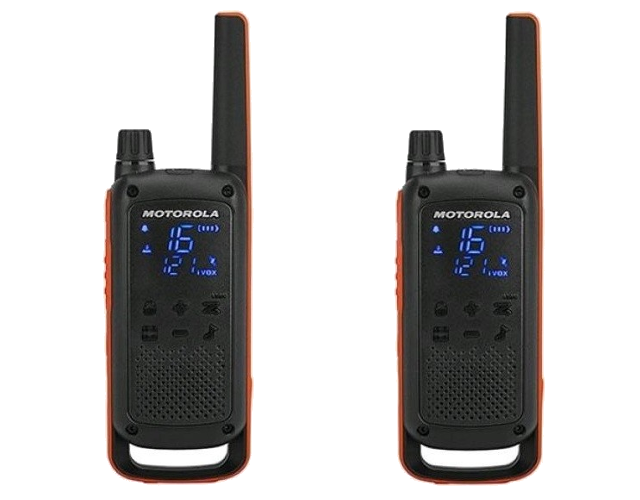 Motorola Walkie Talkie T82 - Twin Pack