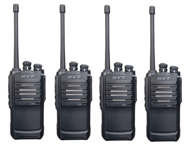 Hytera TC446S Quad Pack Walkie Talkie PMR446 Two Way Radio