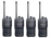 Hytera TC446S Quad Pack Walkie Talkie PMR446 Two Way Radio