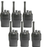Entel DX446E Digital / Analogue Licence Free Radio with charger - Six Pack