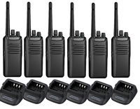 Kenwood UHF DMR Digital Two Way Radio TK-D340 - Six pack