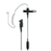 Hytera Transparent Acoustic Tube earpiece with in-line PTT For BP515 - EAN30-P