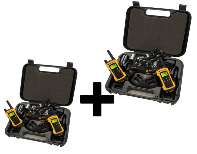 Motorola Walkie Talkie TLKR T80 Extreme Quadpack