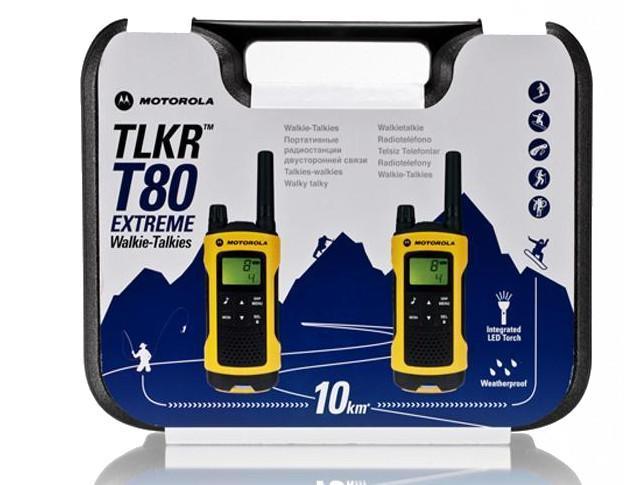 Motorola Walkie Talkie TLKR T80 Extreme Twin Pack