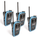 Vokkero Guardian Wireless Handsfree Communication Kit Atex -  Quad Pack