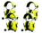 SWATCOM 2talk PRO Full Duplex Headset  - Quad Pack