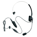 Motorola GP340 GP360 / GP380 Mag One Leichtbau-Headset mit PTT MDPMLN4558A