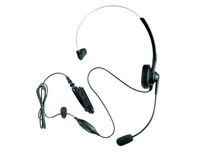 Motorola GP340 GP360 / GP380 Mag One Leichtbau-Headset mit PTT MDPMLN4558A