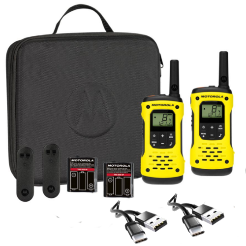 Motorola T92 Twin Pack Waterproof Walkie Talkie H20