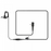 1-Wire Earpiece with In-Line MIC/PTT for VX-241, VX-230, VX-260, VX-450, EVX-261, EVX-530 Series