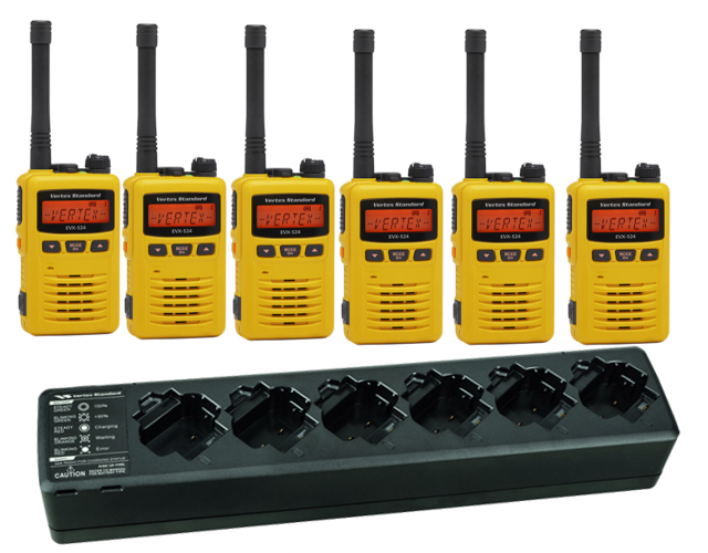 Motorola Vertex EVX-S24 Digitale Waterdichte Portofoon Zes Pak