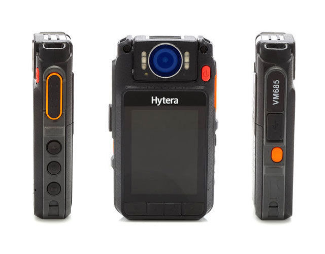 Hytera Body Worn Camera VM685 / Remote Speaker Microphone - Six Pack