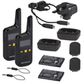 Motorola Walkie Talkie XT185 - Twin Pack