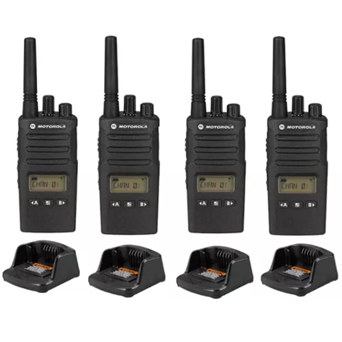 Motorola XT460 Walkie Talkie Simple Site Quad Pack
