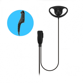 Motorola DP4400e DP4400 D Shaped Earpiece with Inline PTT