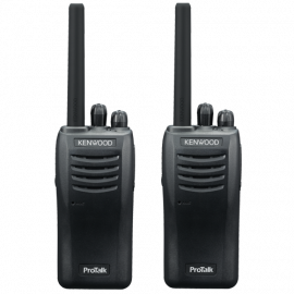 Kenwood TK-3501 Pro Talk Walkie Talkie Two Way Radio - Twin Pack