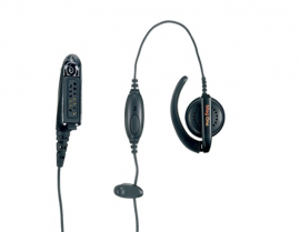 Motorola Mag One GP Series D Shaped Earpiece with Inline PTT